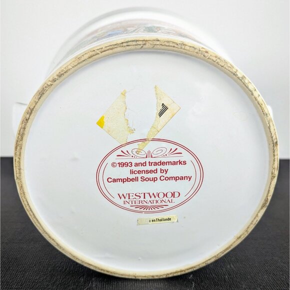 Campbell's Soup Tureen Vintage 1993 Westwood International With Lid - Picture 8 of 9